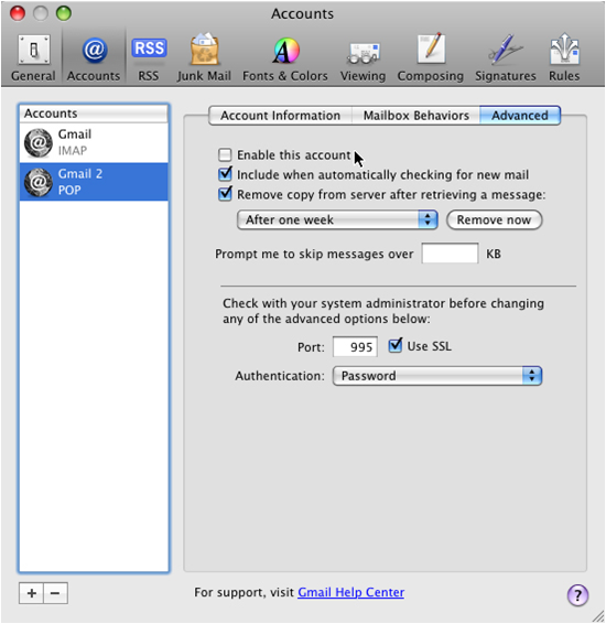 mac app mail for gmail